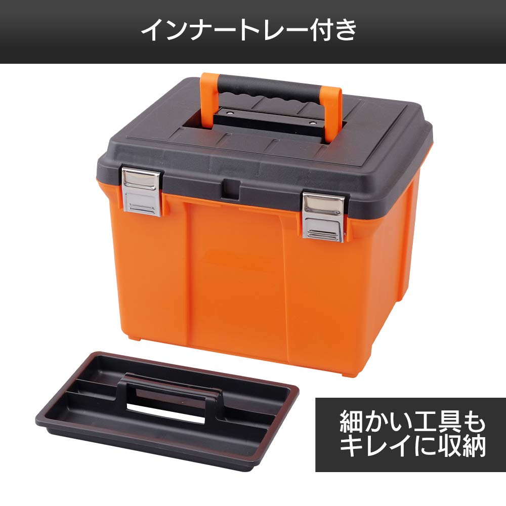 Amazon | アイリスオーヤマ 職人の車載ラック専用 工具箱 ハードプロ